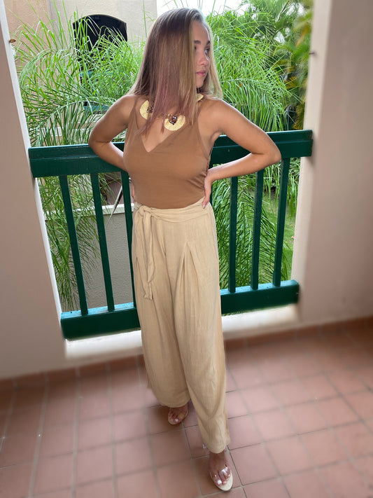 Paulette Linen Pants