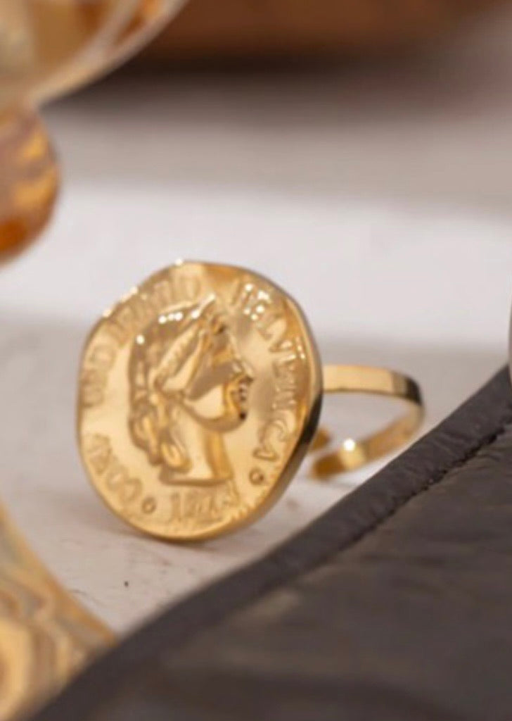 Coin Adjustable Ring