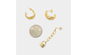 Wavy Chain Earrings