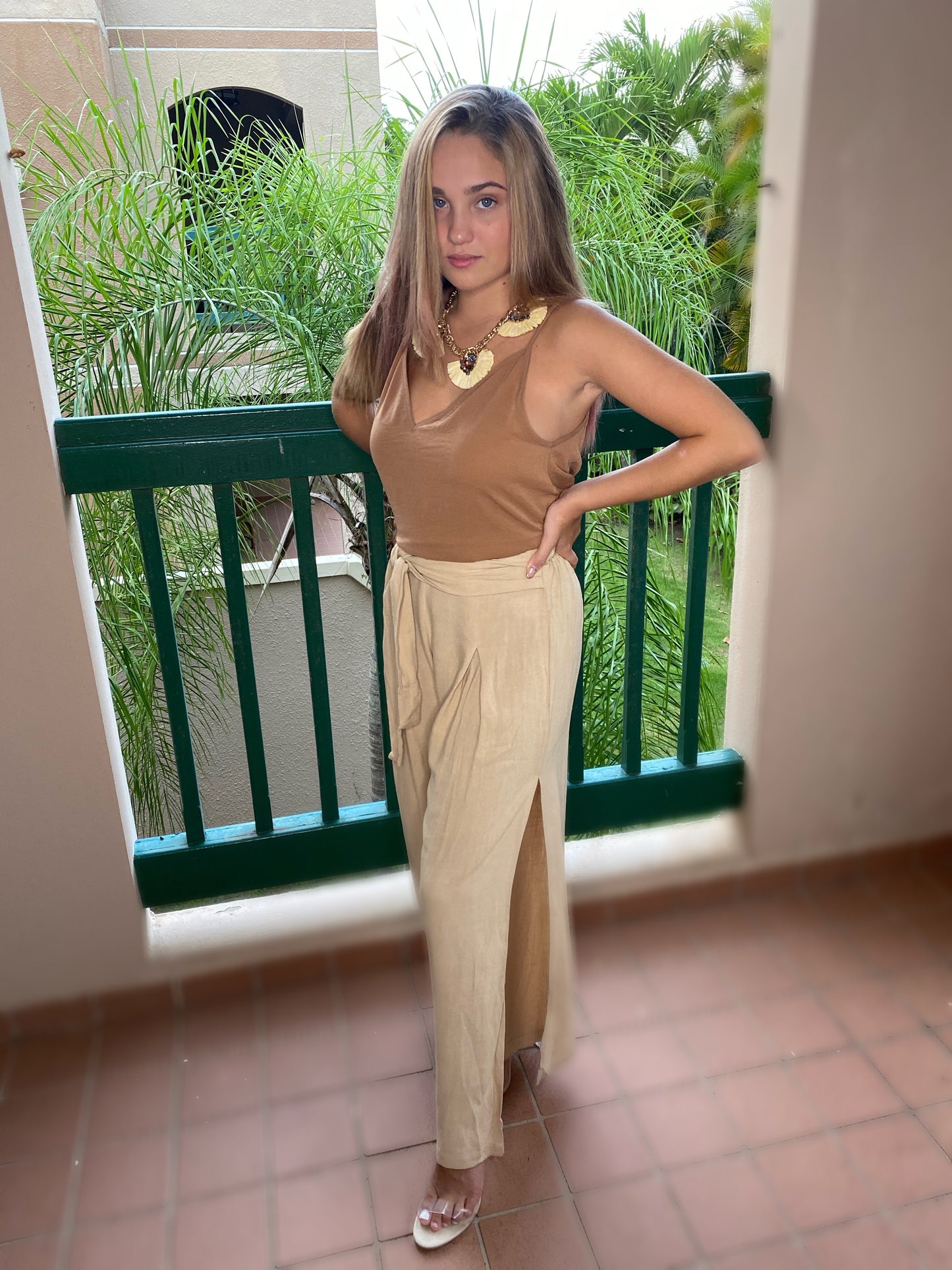 Paulette Linen Pants