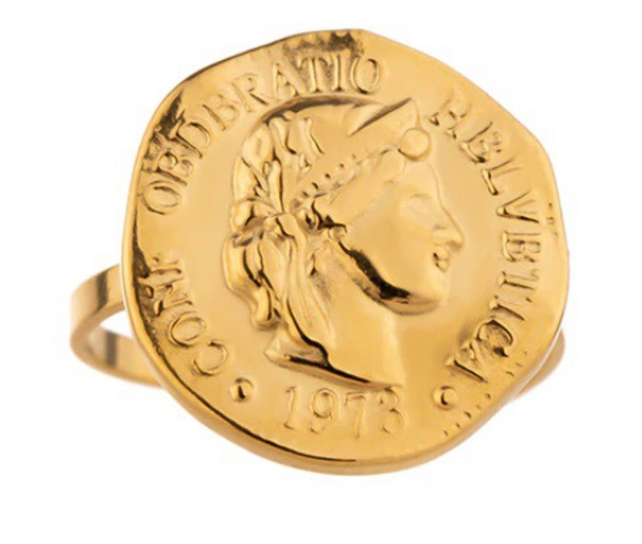 Coin Adjustable Ring