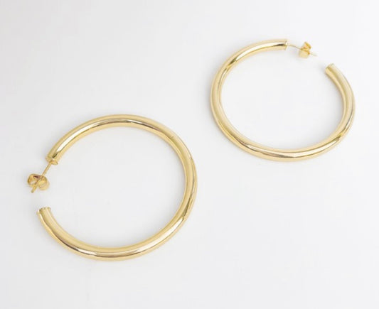 Medium Classic Hoops
