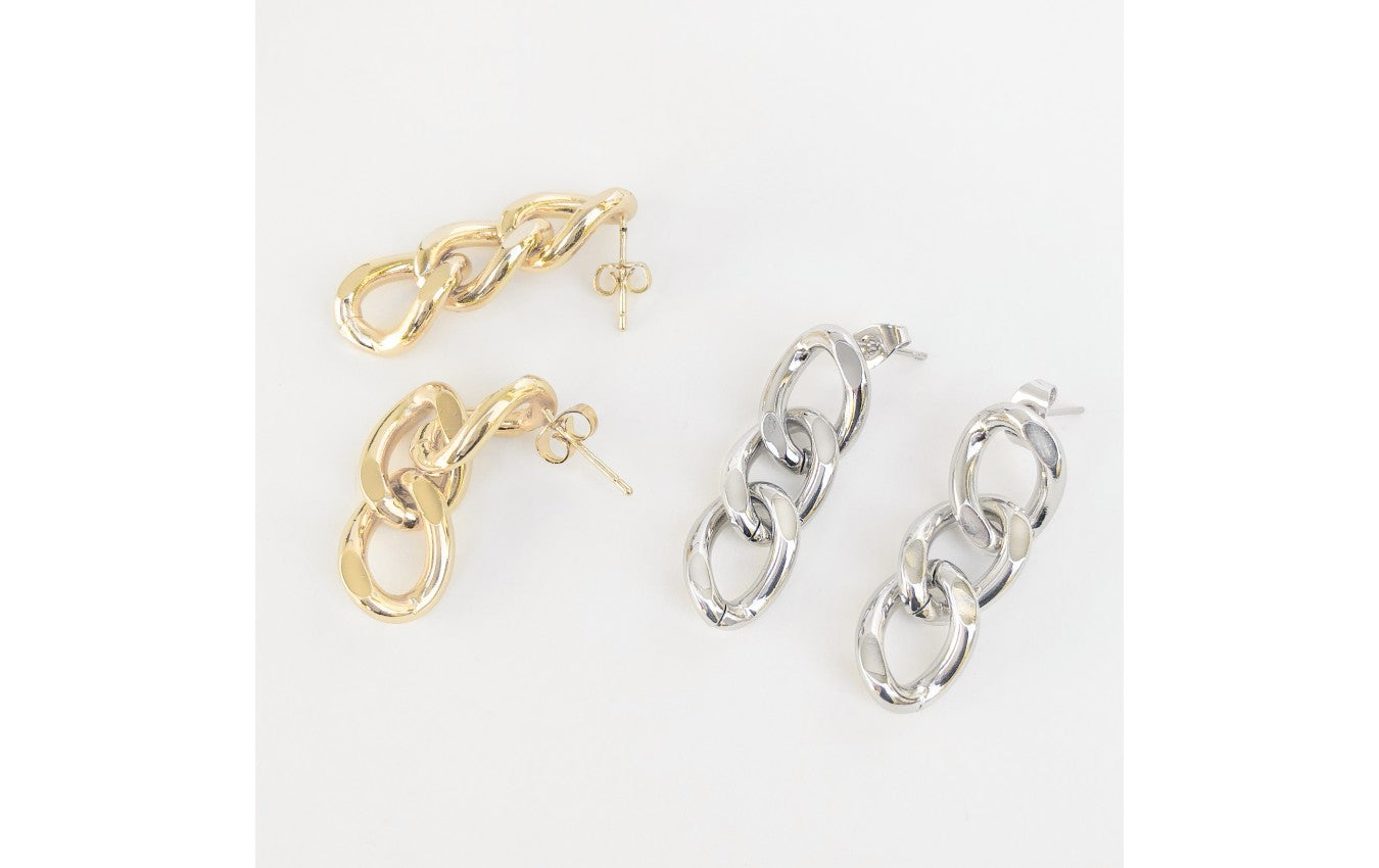 Curb Chain Earrings